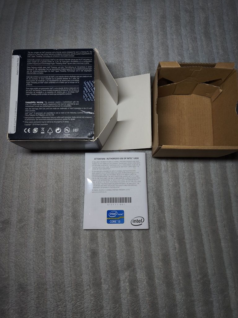 Коробка від i3 2100 на Lga 1155