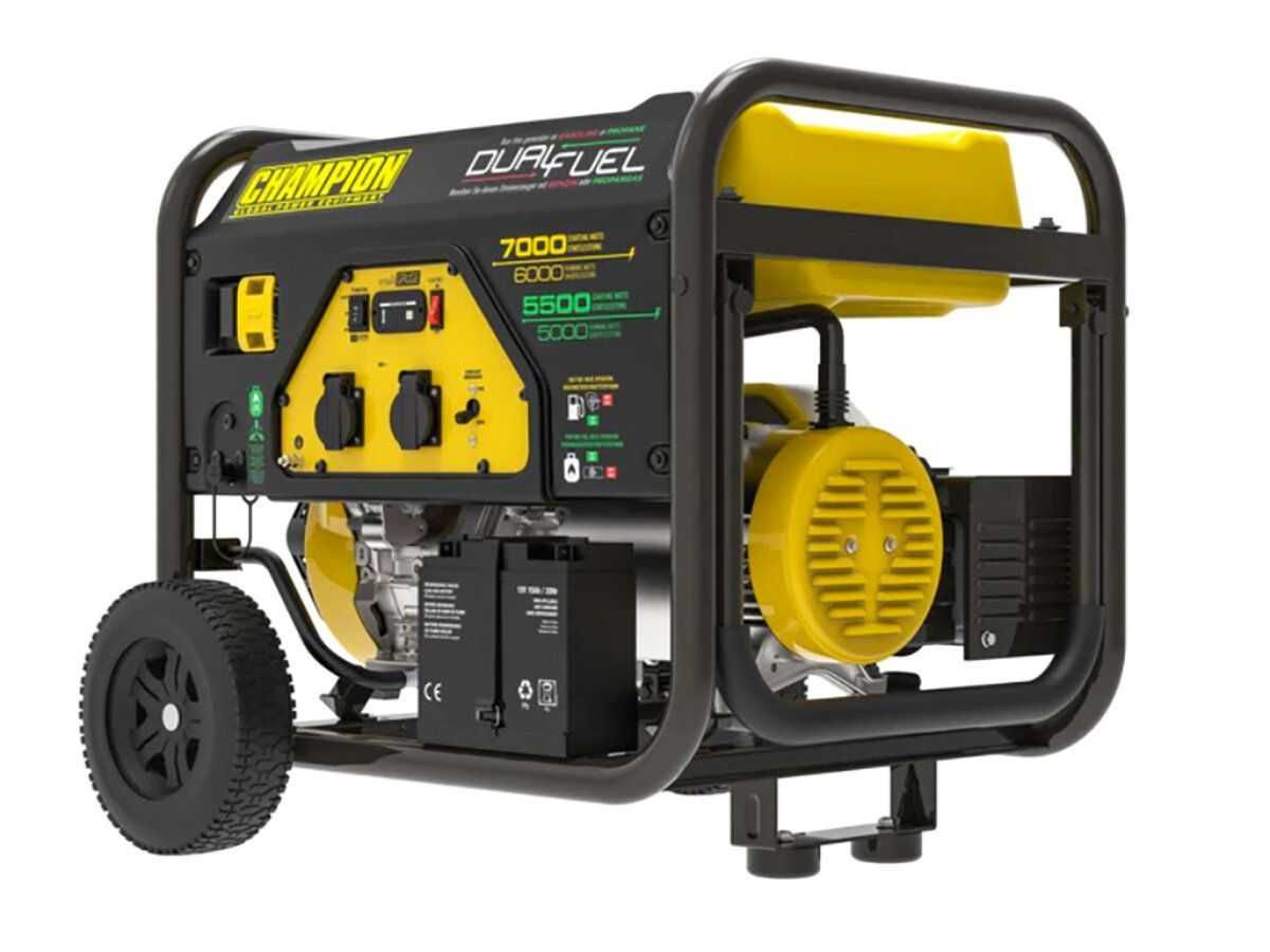 Agregat Prądotwórczy Champion CPG7500E2-DF 7000W Generator Inwerterowy