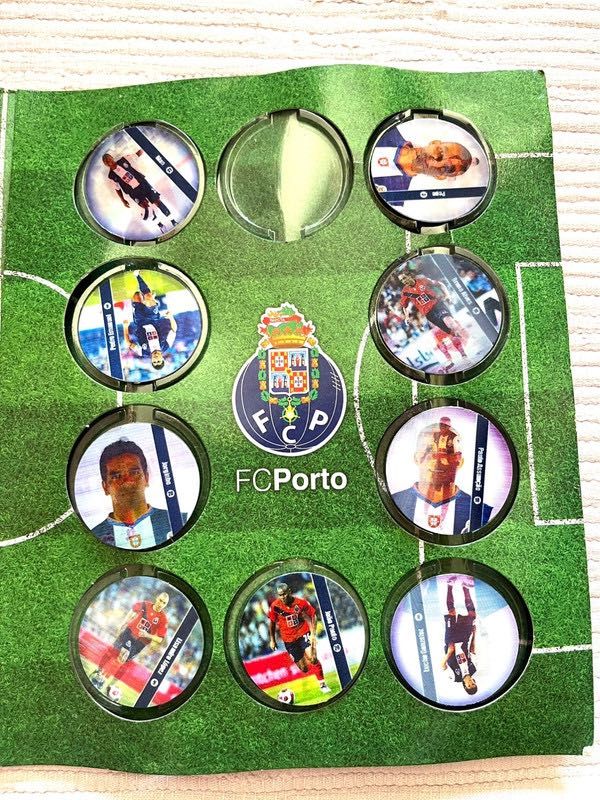 Tazos + Caderneta Futebol Clube do Porto (FCP)