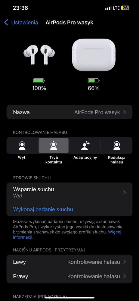 Airpods pro 2 oryginalne ANC  wszystko dziala