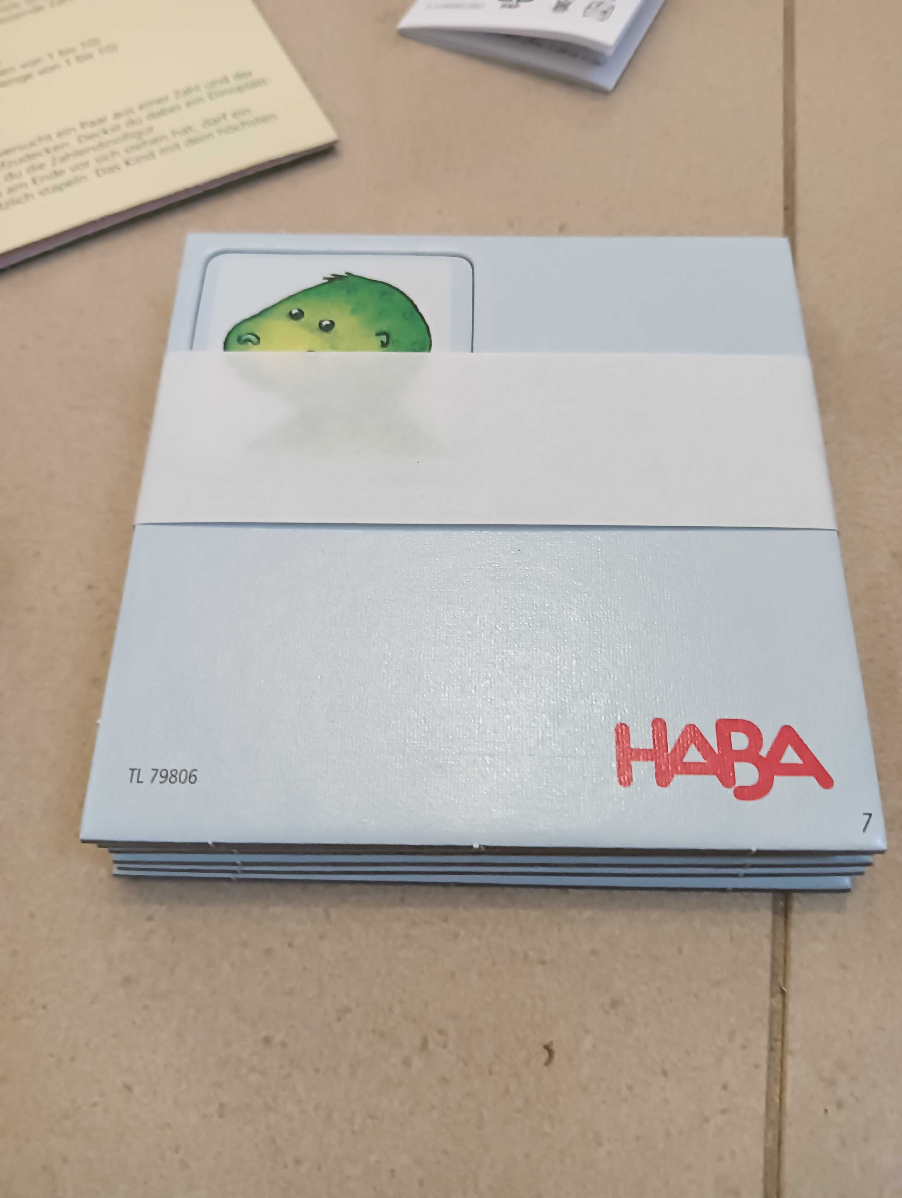 Gra planszowa Haba dla dzieci Liczbowy Dinozaur 3+ mini