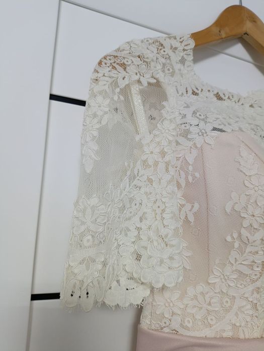 Сукня весільна пудрового кольору