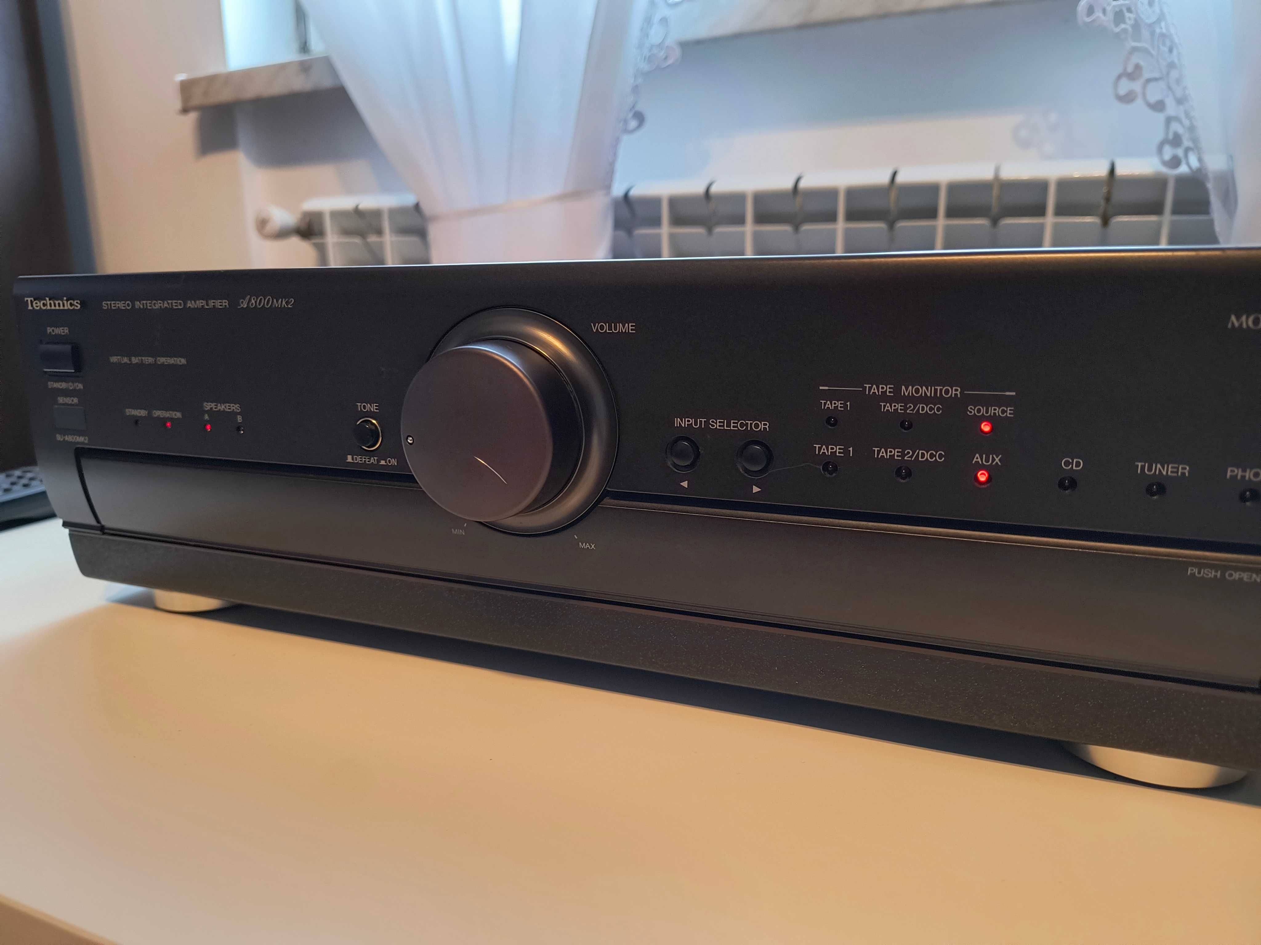 Wzmacniacz Technics SU-A800 MK2 pilot