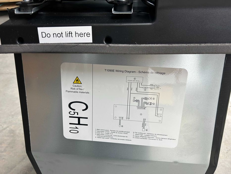 Lodówka Thetford T1090E Kompresorowa NOWA