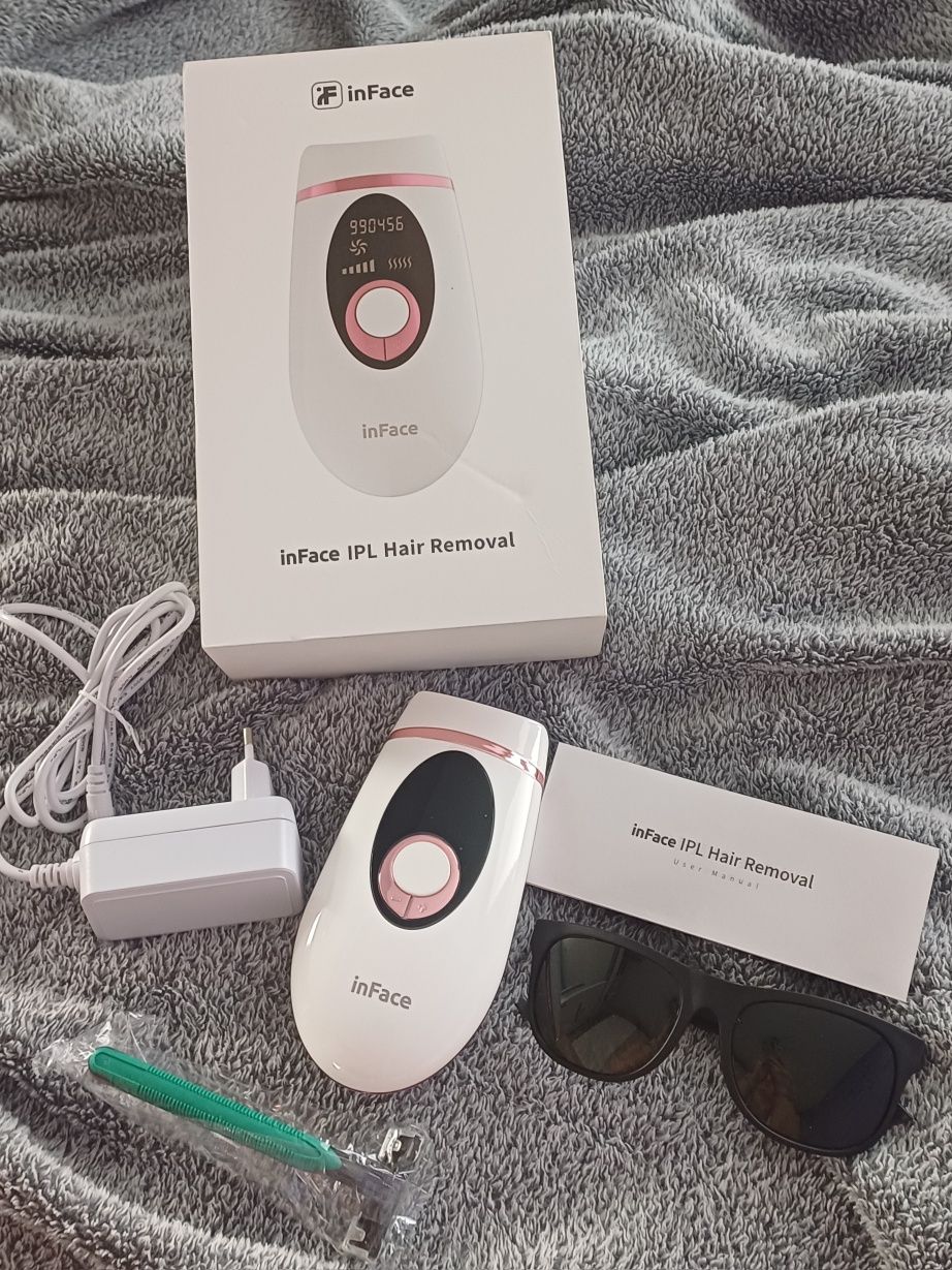 Depilator laserowy IPL wyświetlacz LCD xiaomi in face