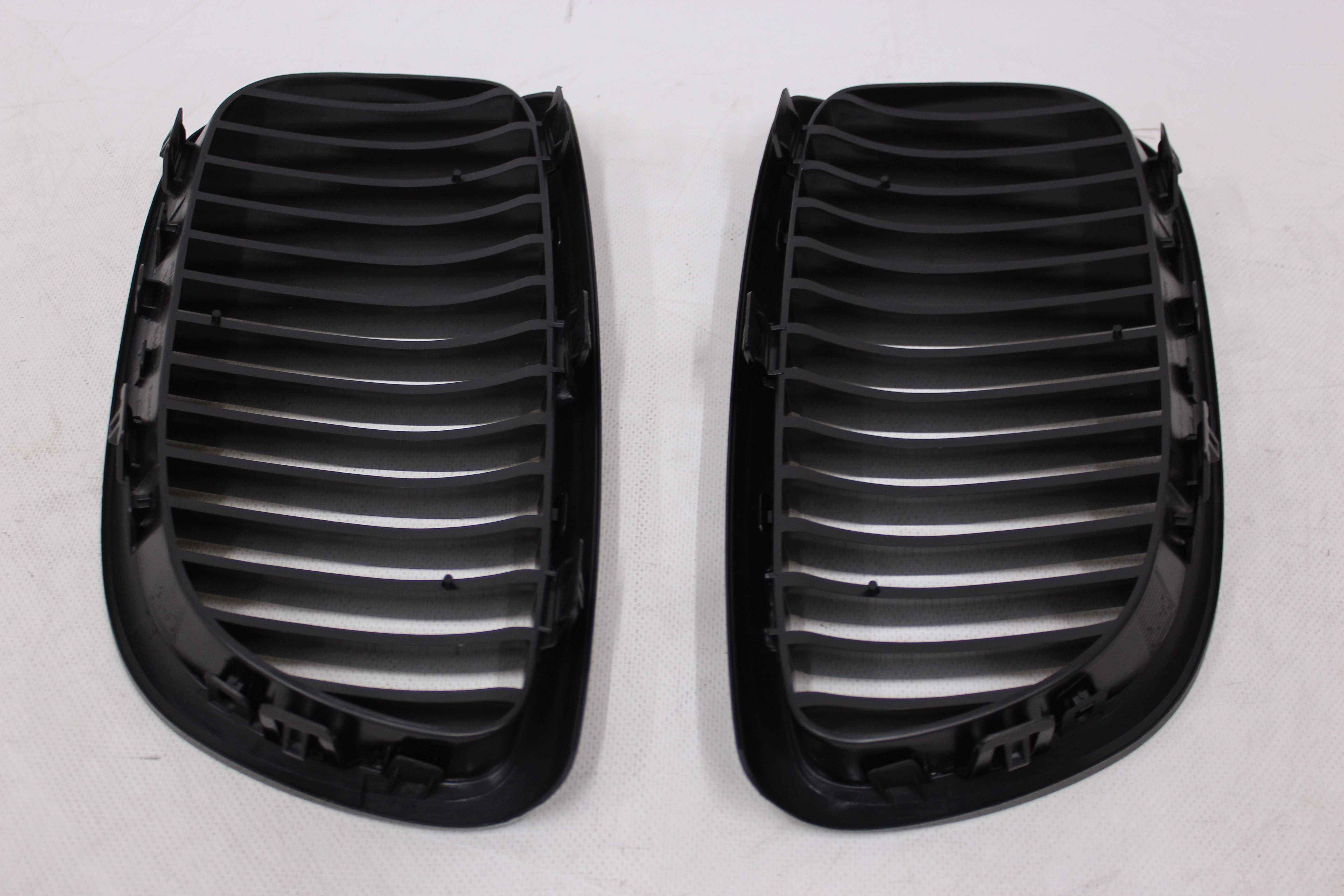 GRILL Nerki Atrapa chłodnicy BMW E92 E93 07-10 GLOSSY BLACK M-Look