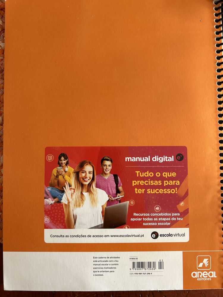 Caderno de atividades FAQ 7 ano Físico-Química Areal Editores