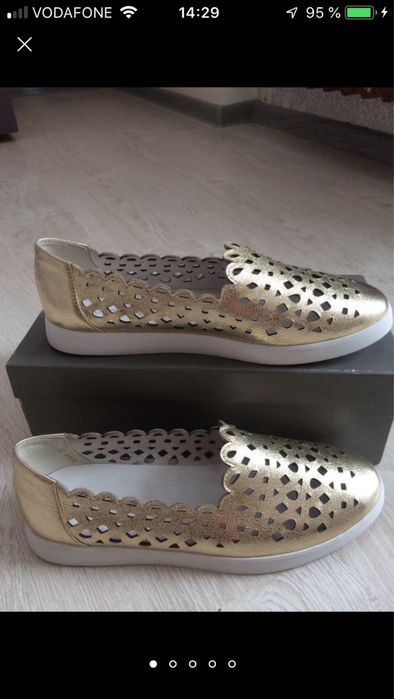 Слипоны (натуральная кожа)