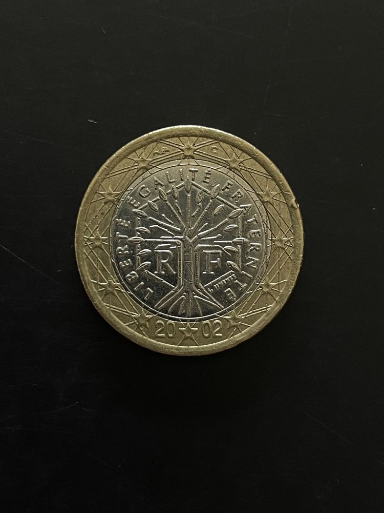 Moeda de 1€ - França 2002