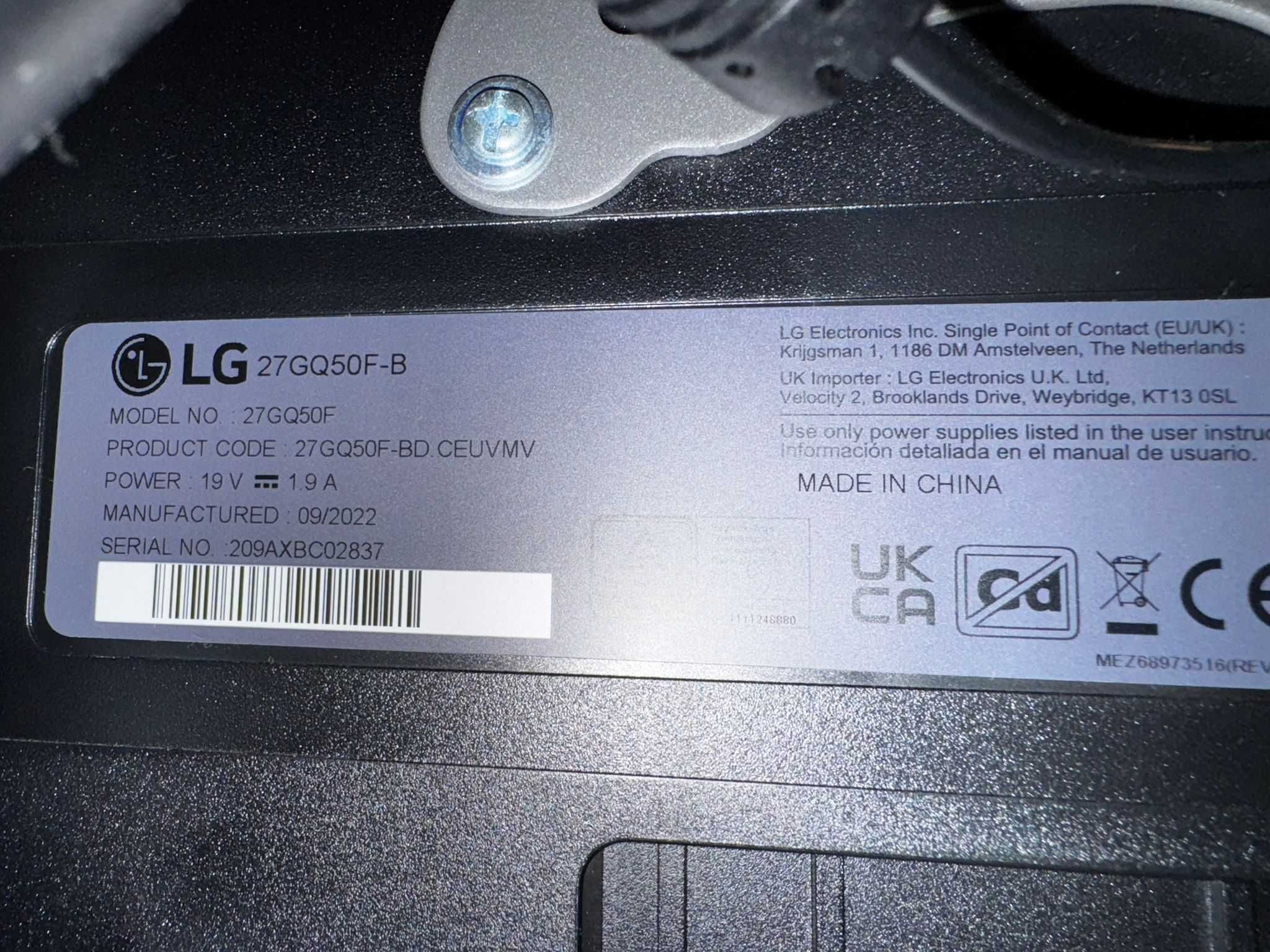 Monitor LG Gaming