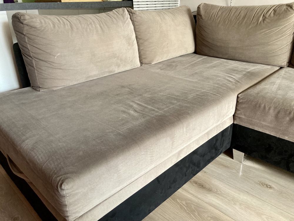 Rozkladana sofa narozna lewostronna agata meble