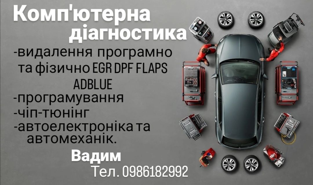 Чіп-тюнінг EGR DPF FAP OFF