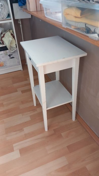 Stolik drewniany IKEA blat 46x35 wysokość 70 cm