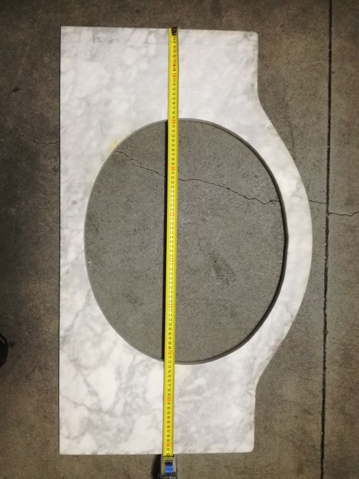 Pedra mármore para lavatório