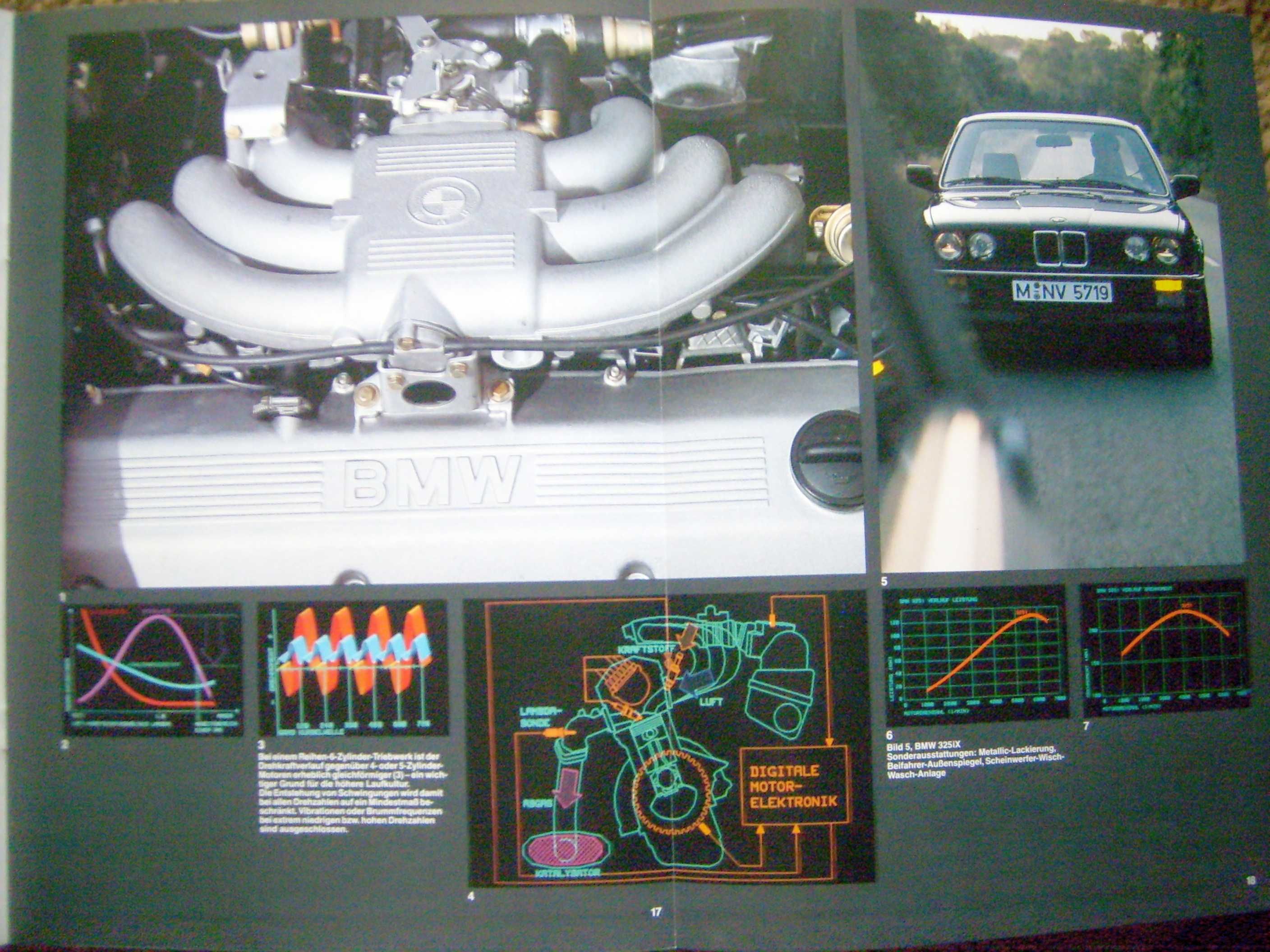 BMW 3 E30 325 iX / 325 iX Kat. (4x4) 1986 prospekt 26 stron, stan BDB