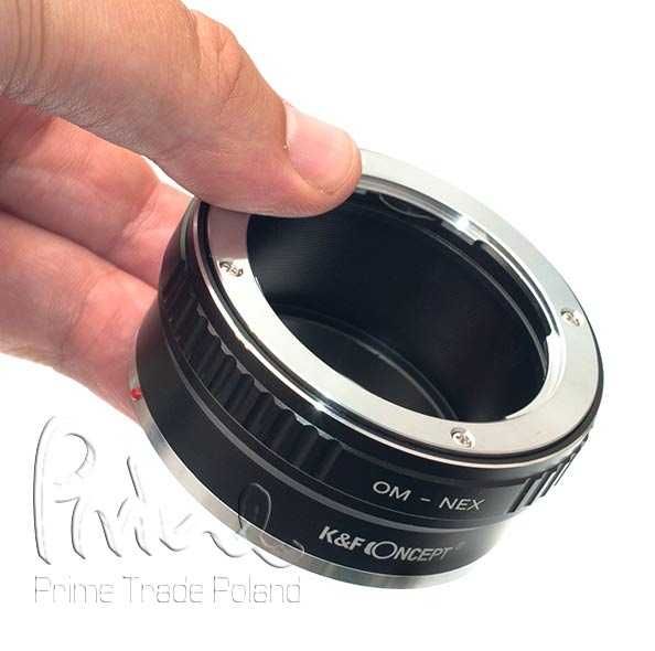 Pierścień redukcyjny Olympus OM na Sony E-mount NEX K&F Concept