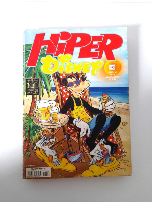 Livro BD Hiper Disney Ano 14 Número 8