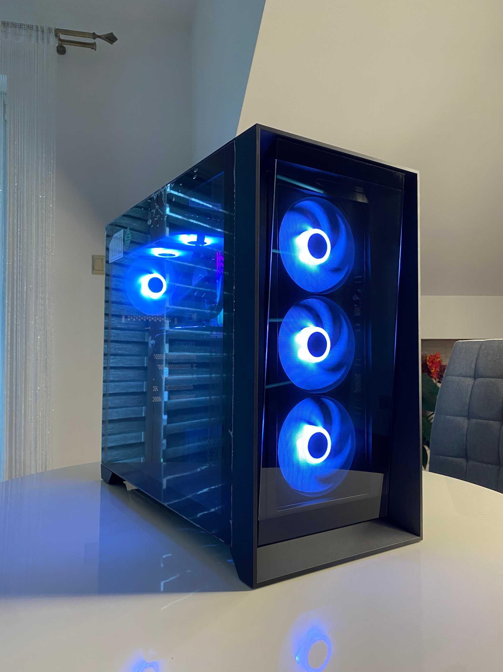 Nowy Komputer Gamingowy RTX 4060 Ryzen 5 5600 DDR4 16GB SSD M.2 500GB