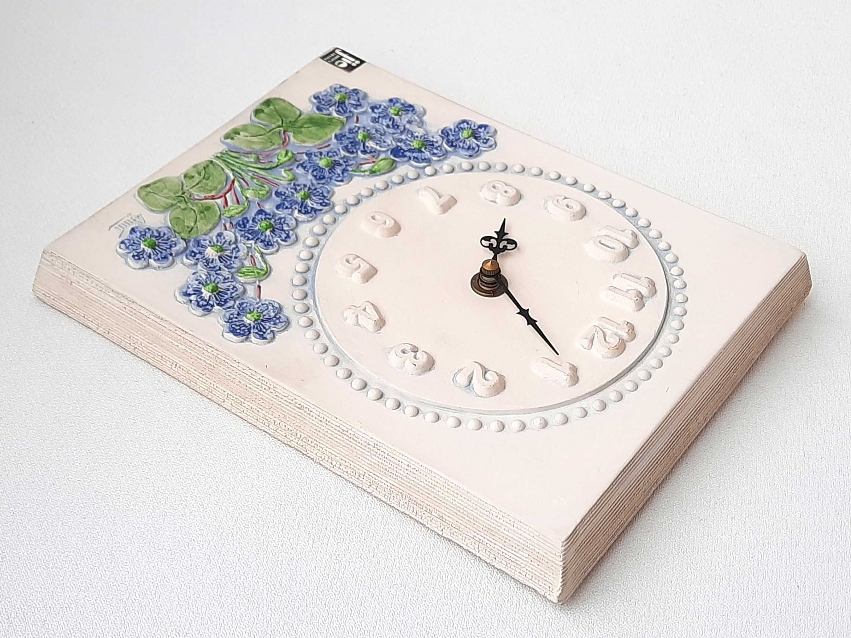 JIE GANTOFTA  Zegar kafelek ceramiczny , kafel , obrazek  - Szwecja