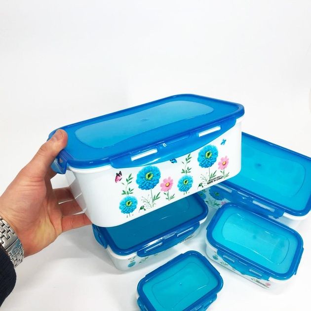 Розпродаж!! Набір судків UNIQUE UN-1514-5шт | Контейнери