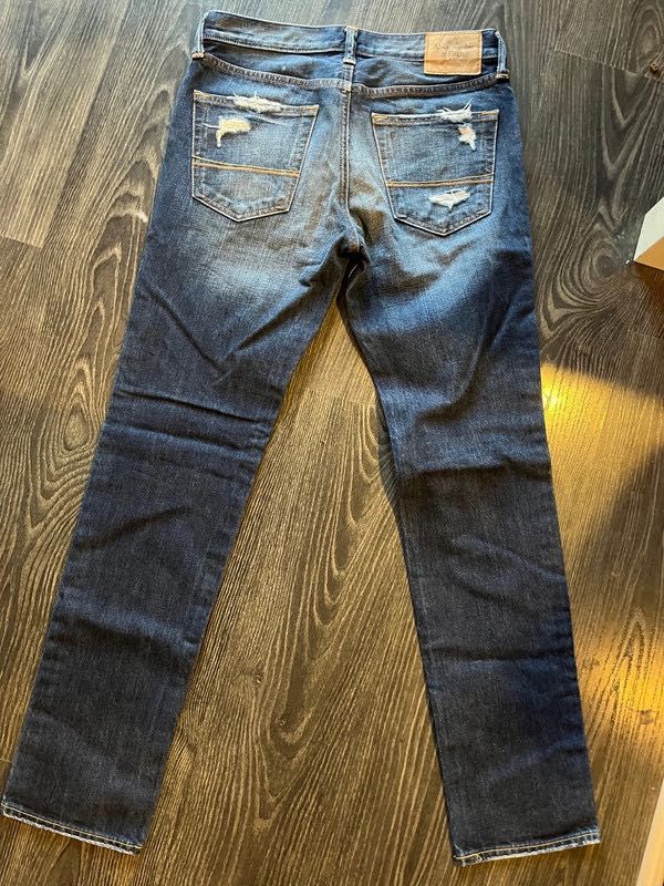 Abercrombie & Fitch jeansy skinny spodnie jeansowe