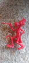 Boneco monocromático antigo