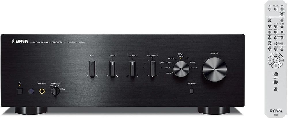 Amplificador Yamaha A-S501 + Colunas Borea BR03