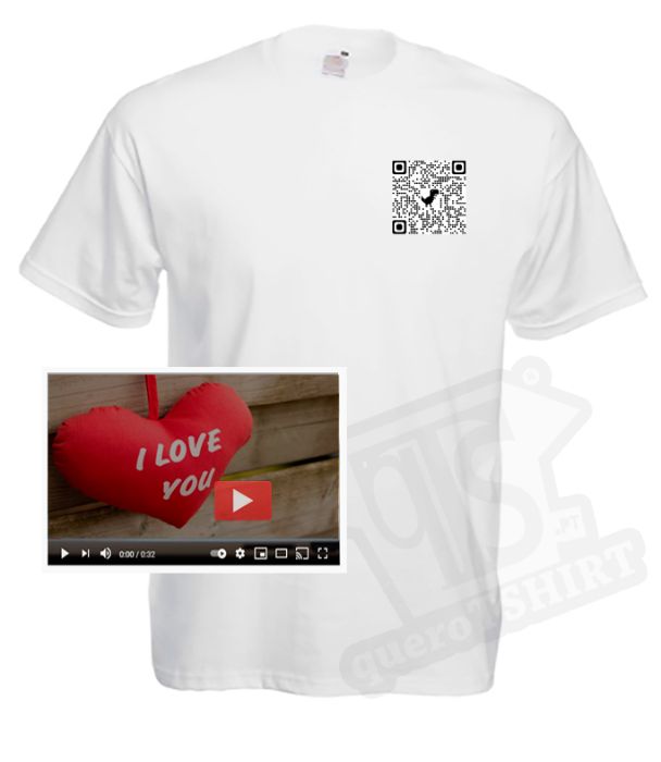 VIDEO-SHIRT – A T-shirt com Dedicatória