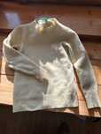 Sweter wełniany merino 100% dla dziecka italian wool 116/122cm slim