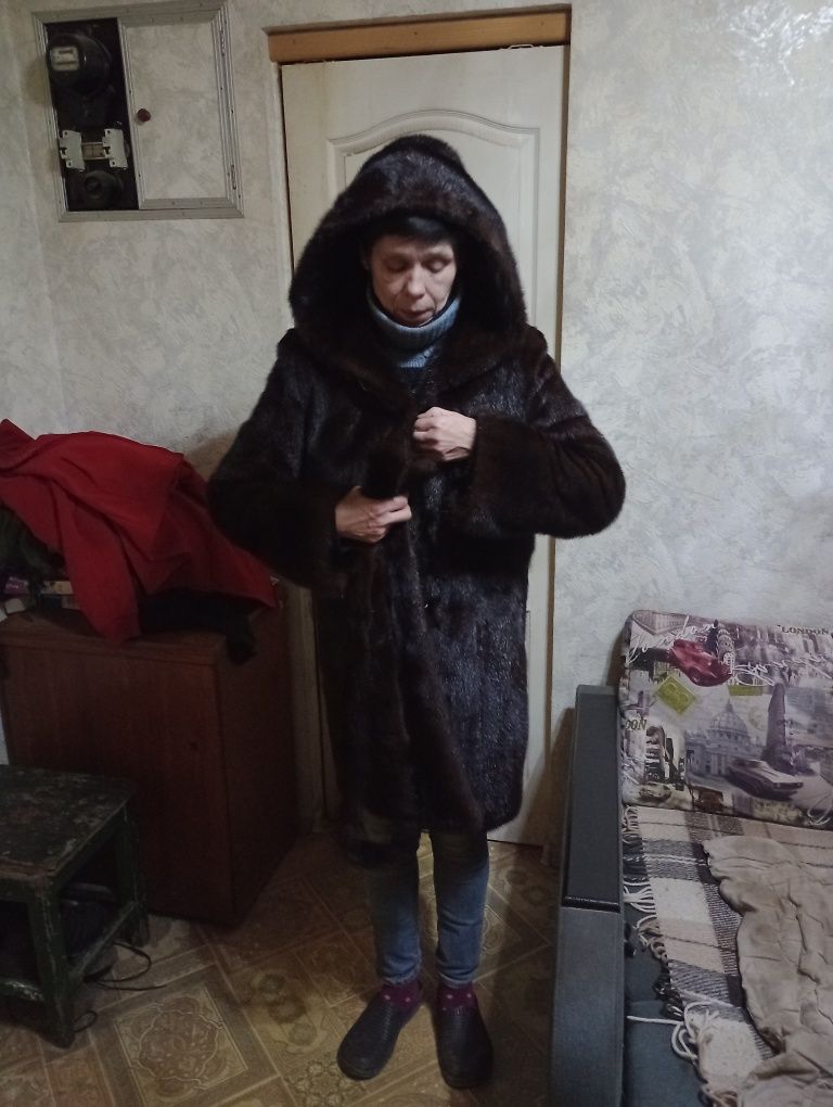 Полушубок, норка натуральная