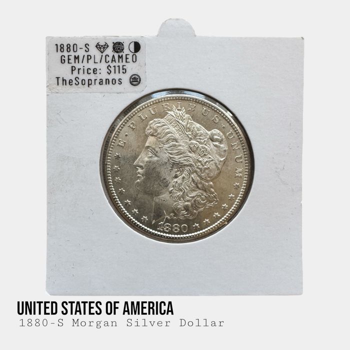 Срібні долари Morgan — різні роки, в наявності | колекційні монети США