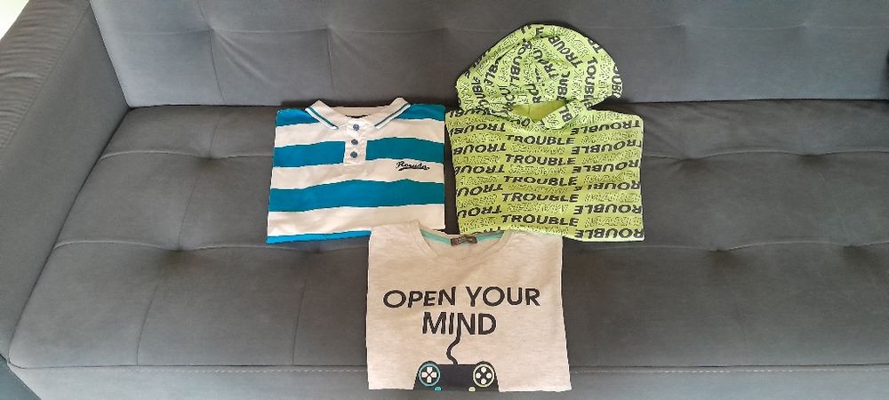 Zestaw bluzek dla chłopca