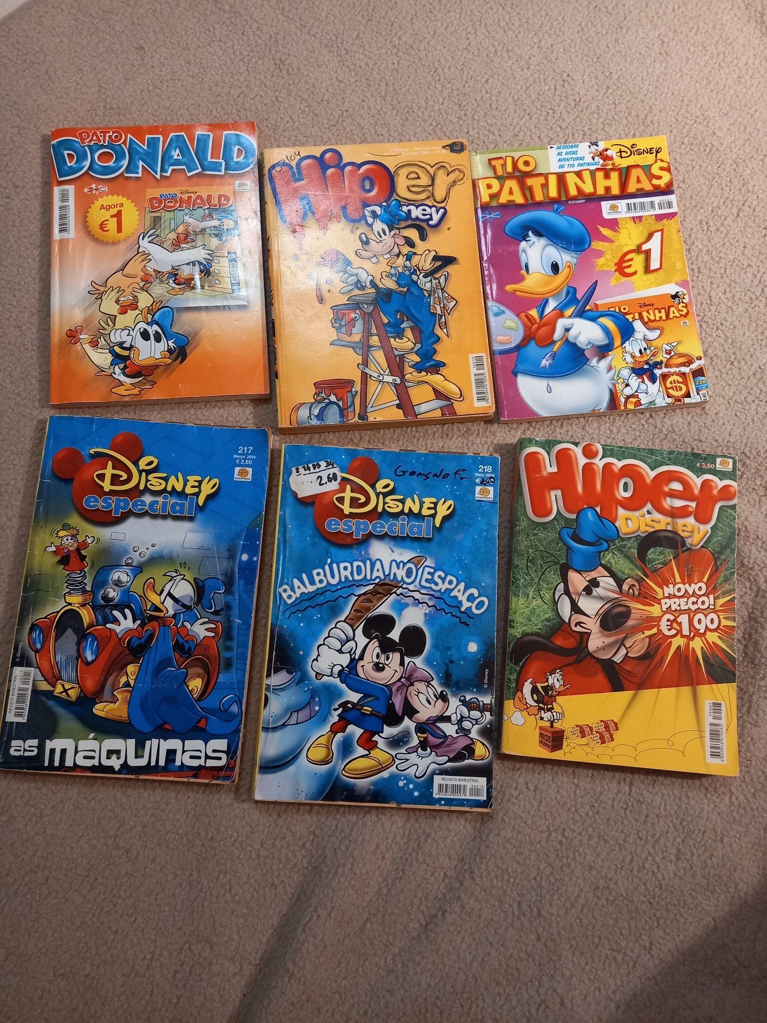 Livros Disney usados