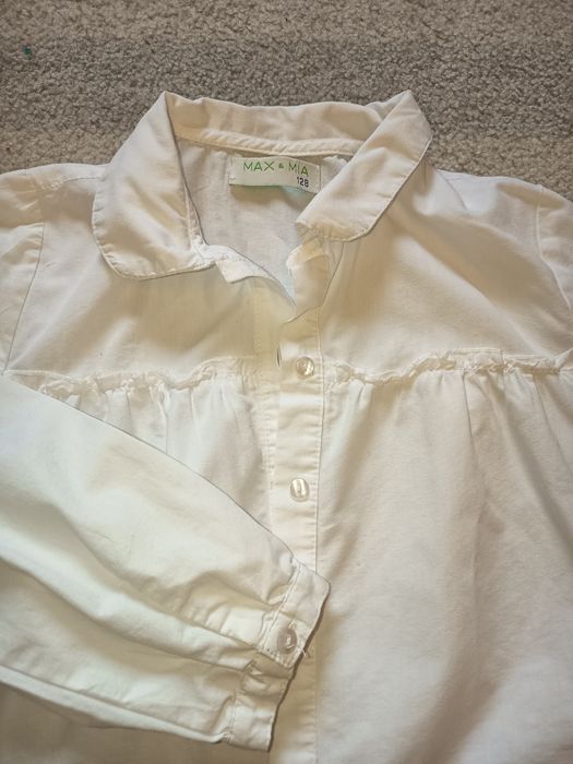 Biała koszula 128