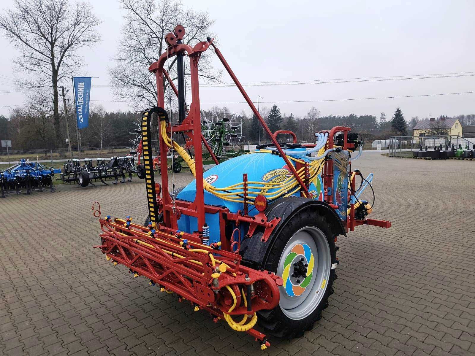 Opryskiwacz Ciągany Biardzki 1200l 1500l JarMet Brandi Lance 15m 2000l