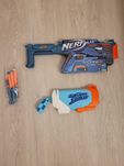 Nerf Elite 2.0 Tetrad QS4 i Super Soaker + 12 strzałek