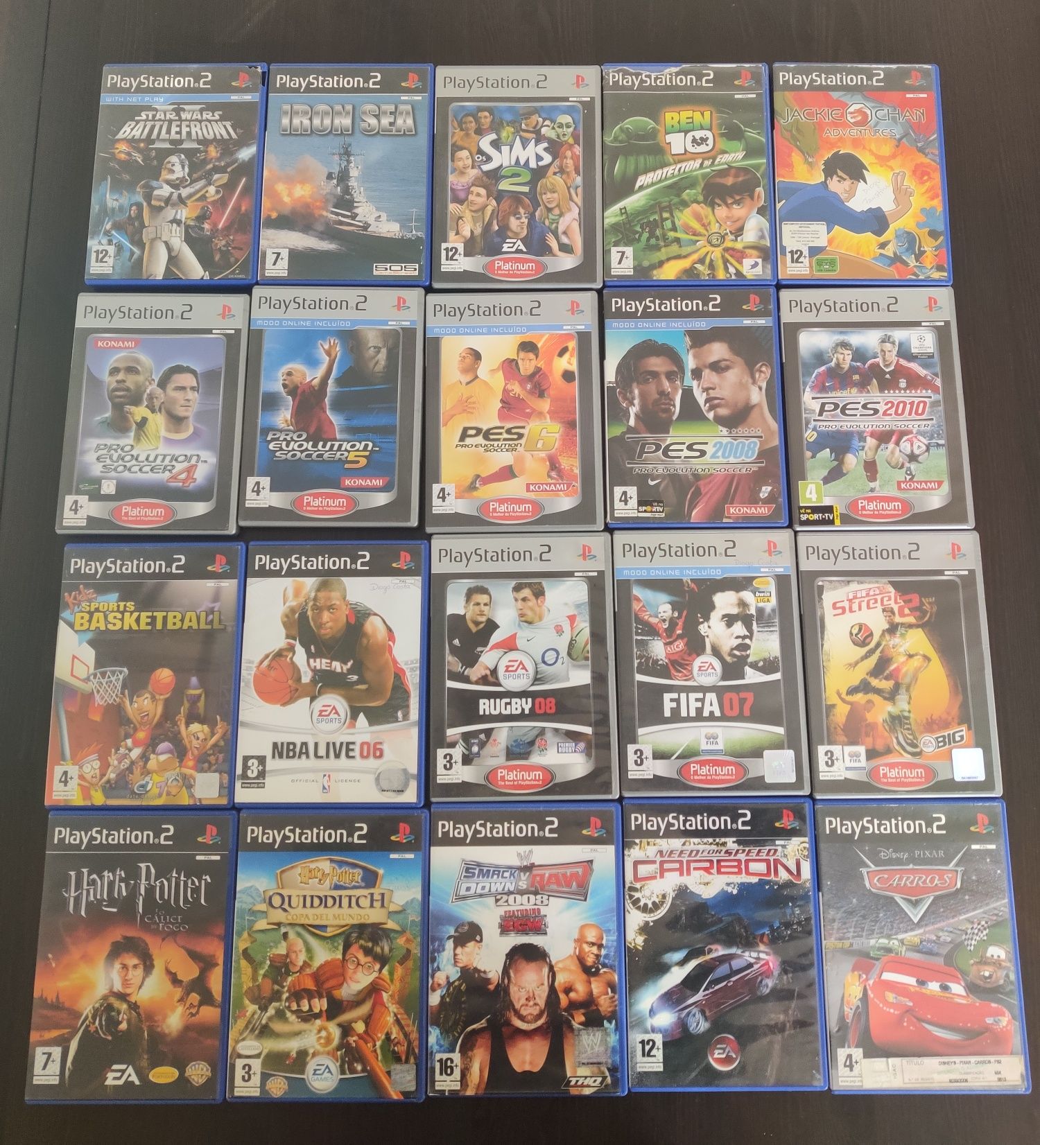 Jogos PS2 (A funcionar)