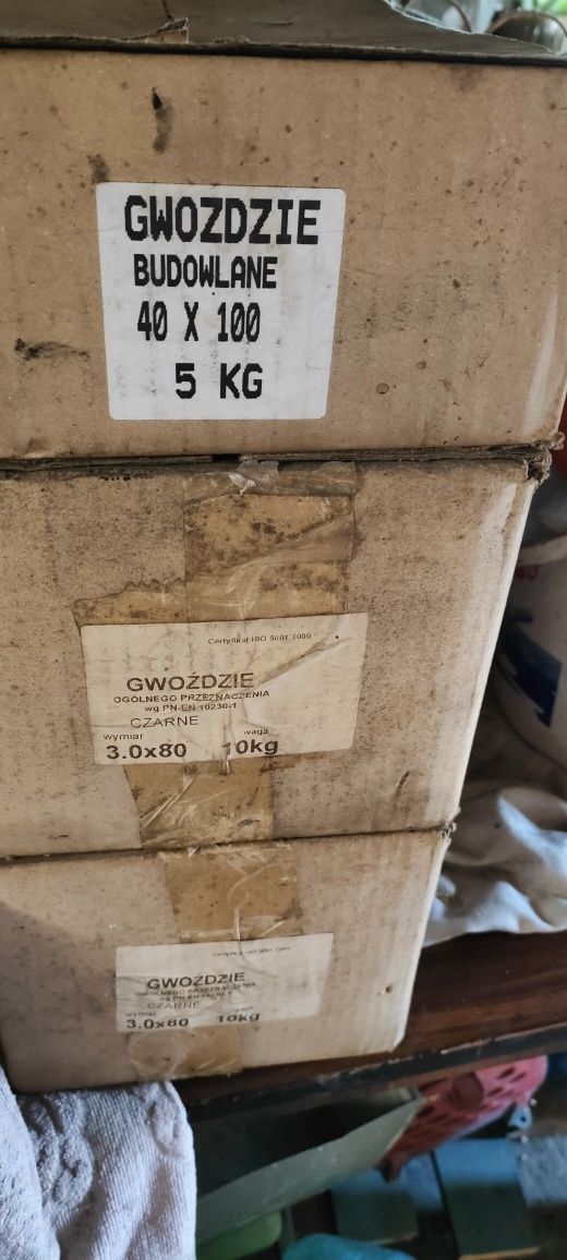 Gwoździe sprzedam