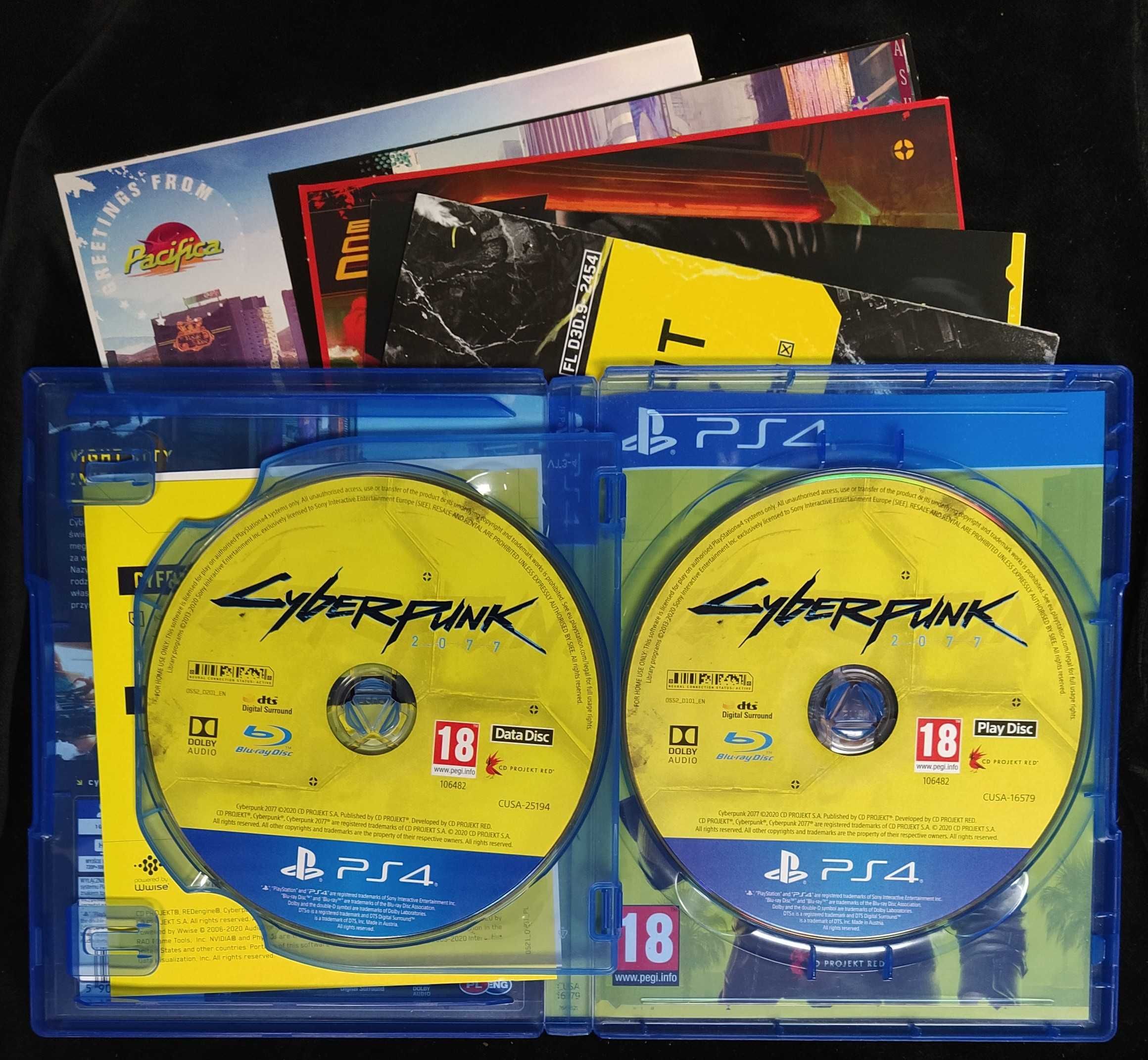 Cyberpunk 2077 PL Dubbing po polsku +Dodatki na PS4 +Bezpł Update PS5