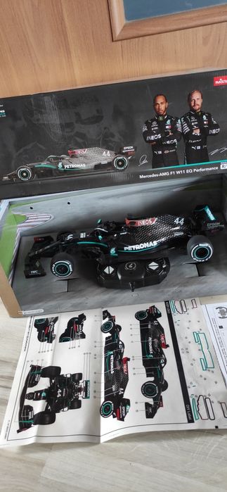 Zdalnie sterowany Mercedes-AMG F1 W11. 98500 RC 1:18 prezent zabawka