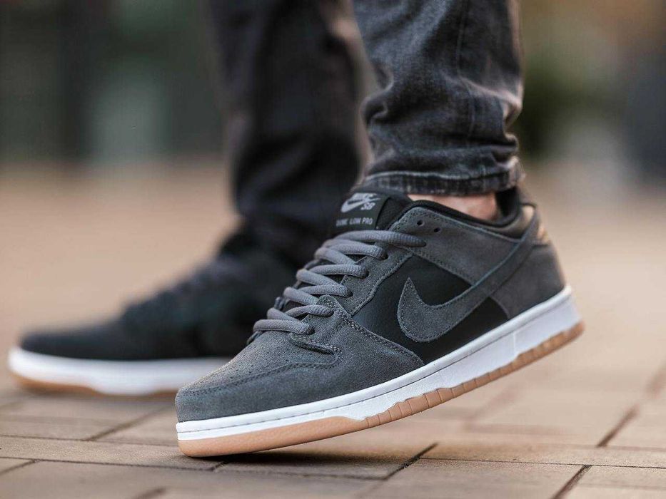 ЗНИЖКА‼️ 42 (26,5см) Nike SB Dunk кеди найк сб данк сірі