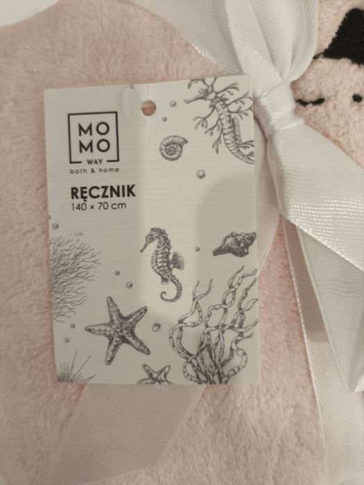 Ręcznik kąpielowy MOMO WAY 140x70 cm królik