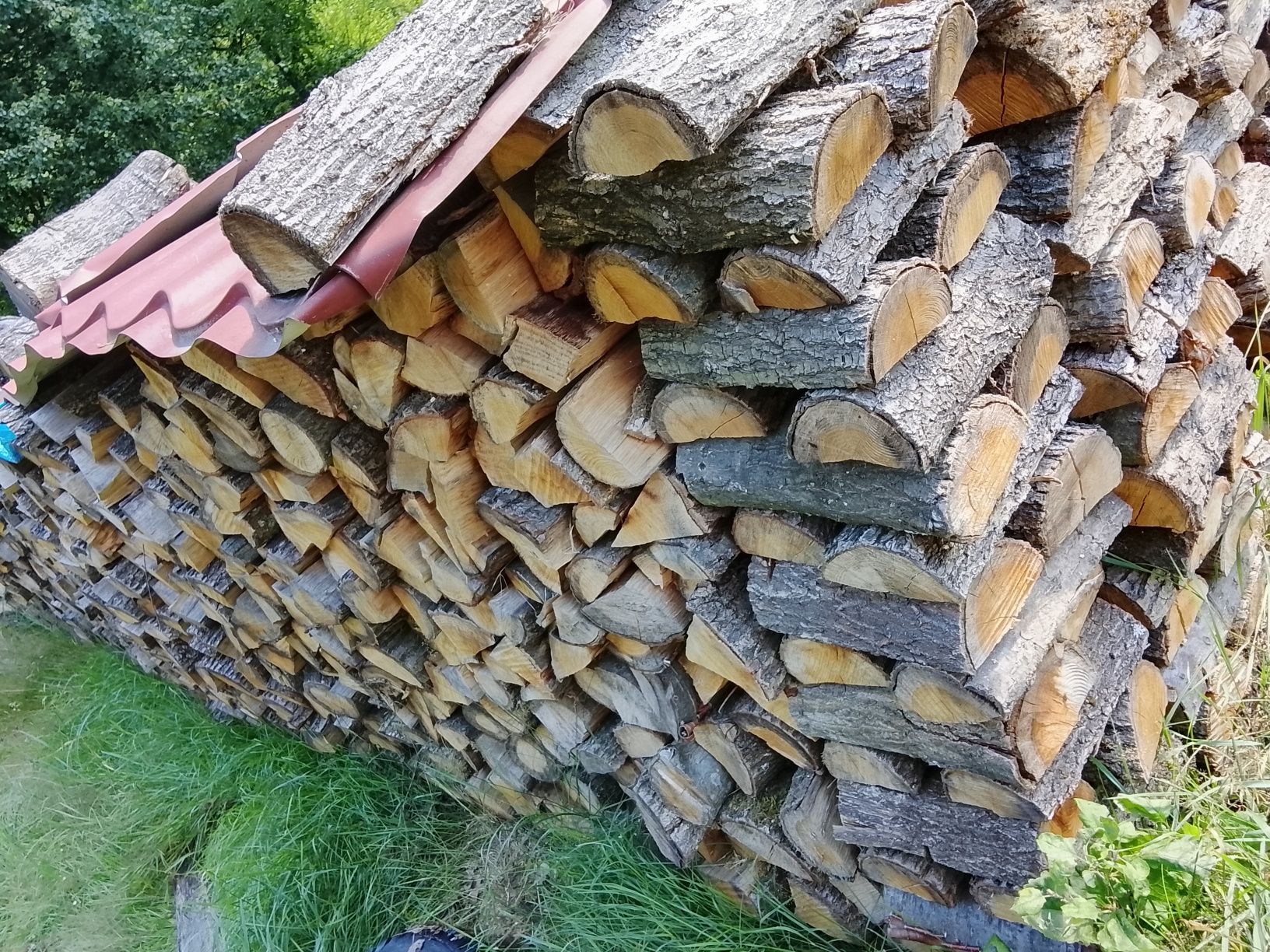 Drzewo opałowe brzoza dąb cięte, rąbane, wałki