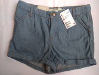 Летние легкие  шорты для девочки НМ, H&M, рост 134