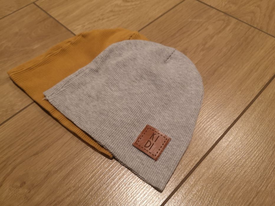 Czapki dresowe komplet 62/68