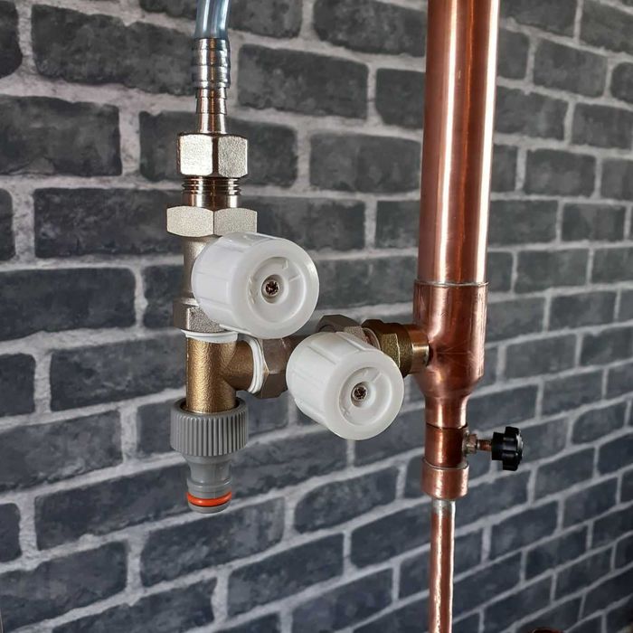 Destylator MIEDZIANY Na Prąd PotStill II [Owoce, zboża, bimber], fi 54