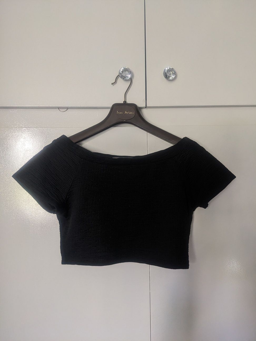 Crop top krótki rękaw bluzka