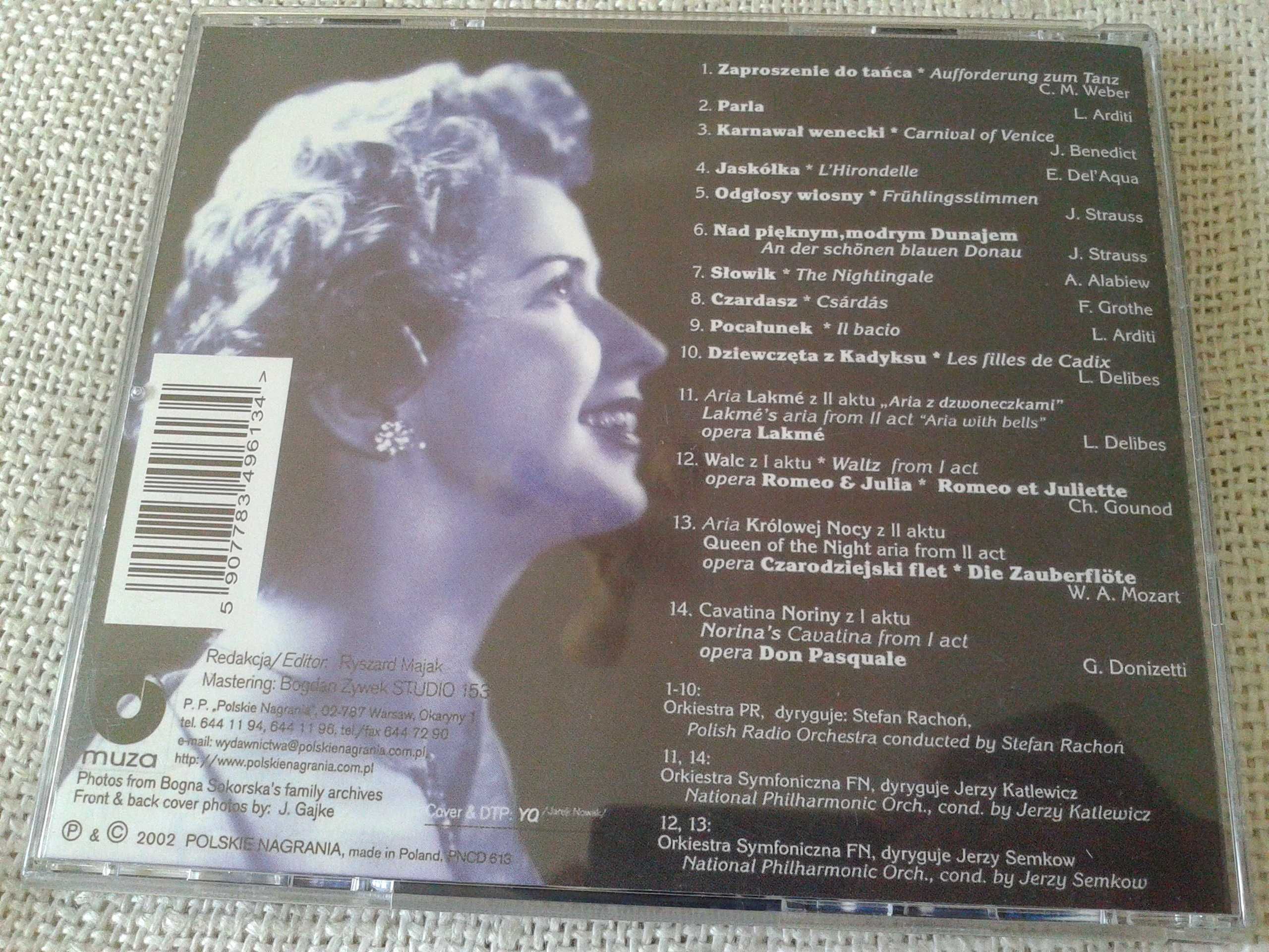 Bogna Sokorska - Słowik Warszawy CD