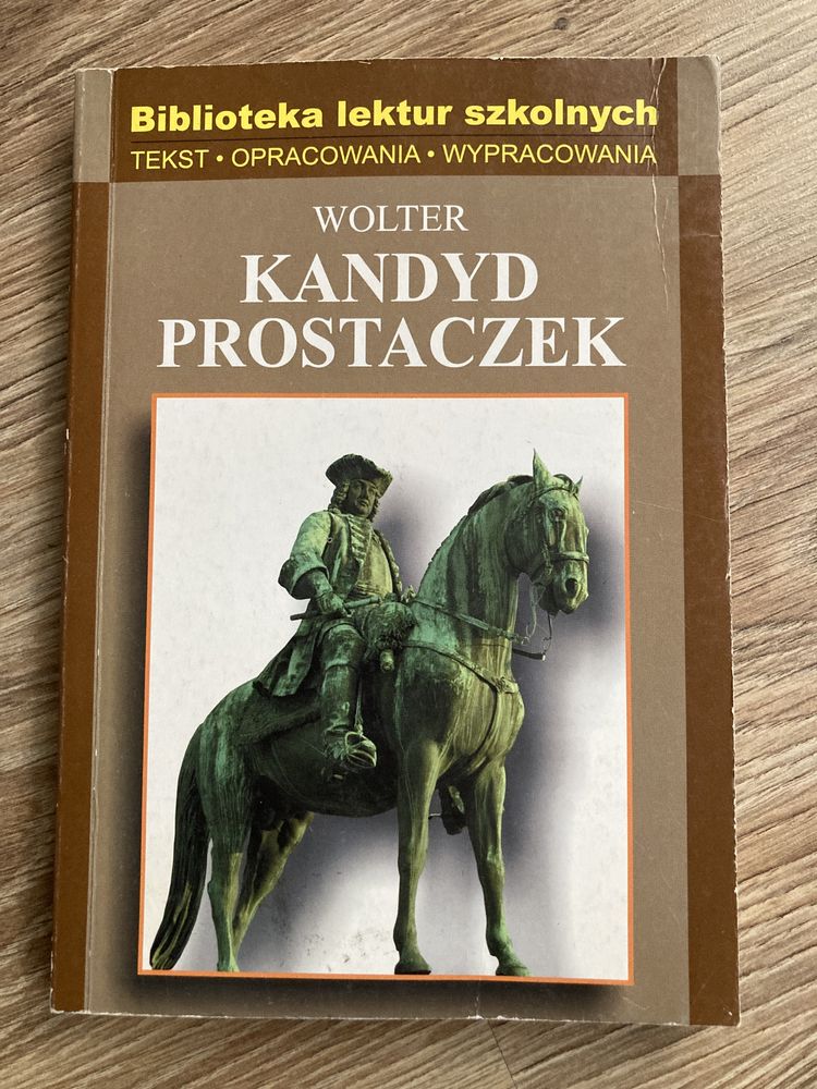 KANDYD PROSTACZEK Wolter książka lektura