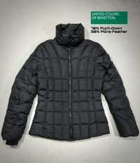 Kurtka Zimowa Puch Pióra Damska Outerwear Benetton Women's Winter Jack